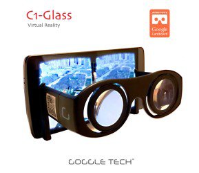 Google Cardboard goggles