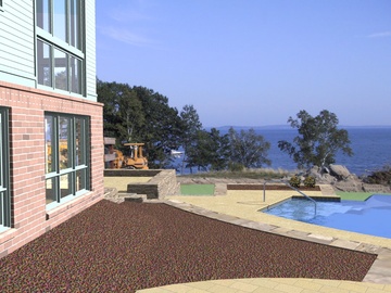 Martin Residence Guest House - modeled house, pool and terrace