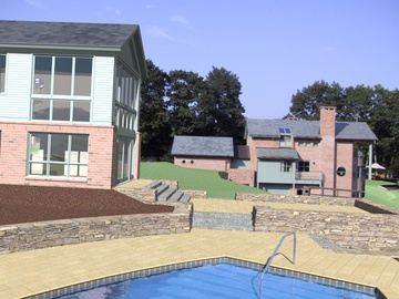 Martin Residence Guest House - modeled house, pool and terrace