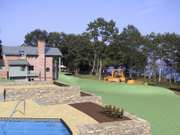 Martin Residence Guest House - modeled house, pool and terrace