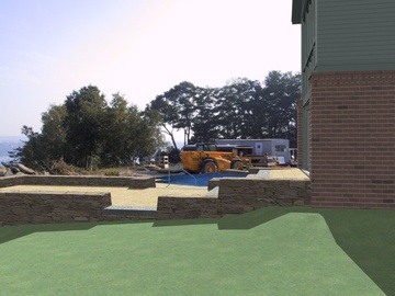 Martin Residence Guest House - modeled house, pool and terrace