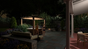 ground view -Night