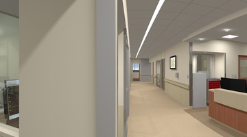 ICU - Hall and Staff Area