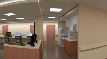 Medical Surgical - Hall and Staff Area