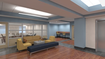 waiting area seating
